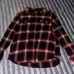George Red and Black Checkered Shirt